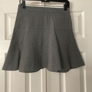 Banana Republic gray mini skirt